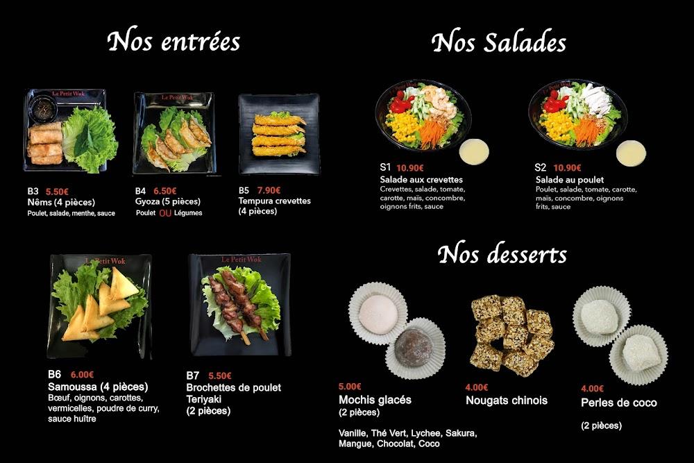 Le Petit Wok - Menu Image 2
